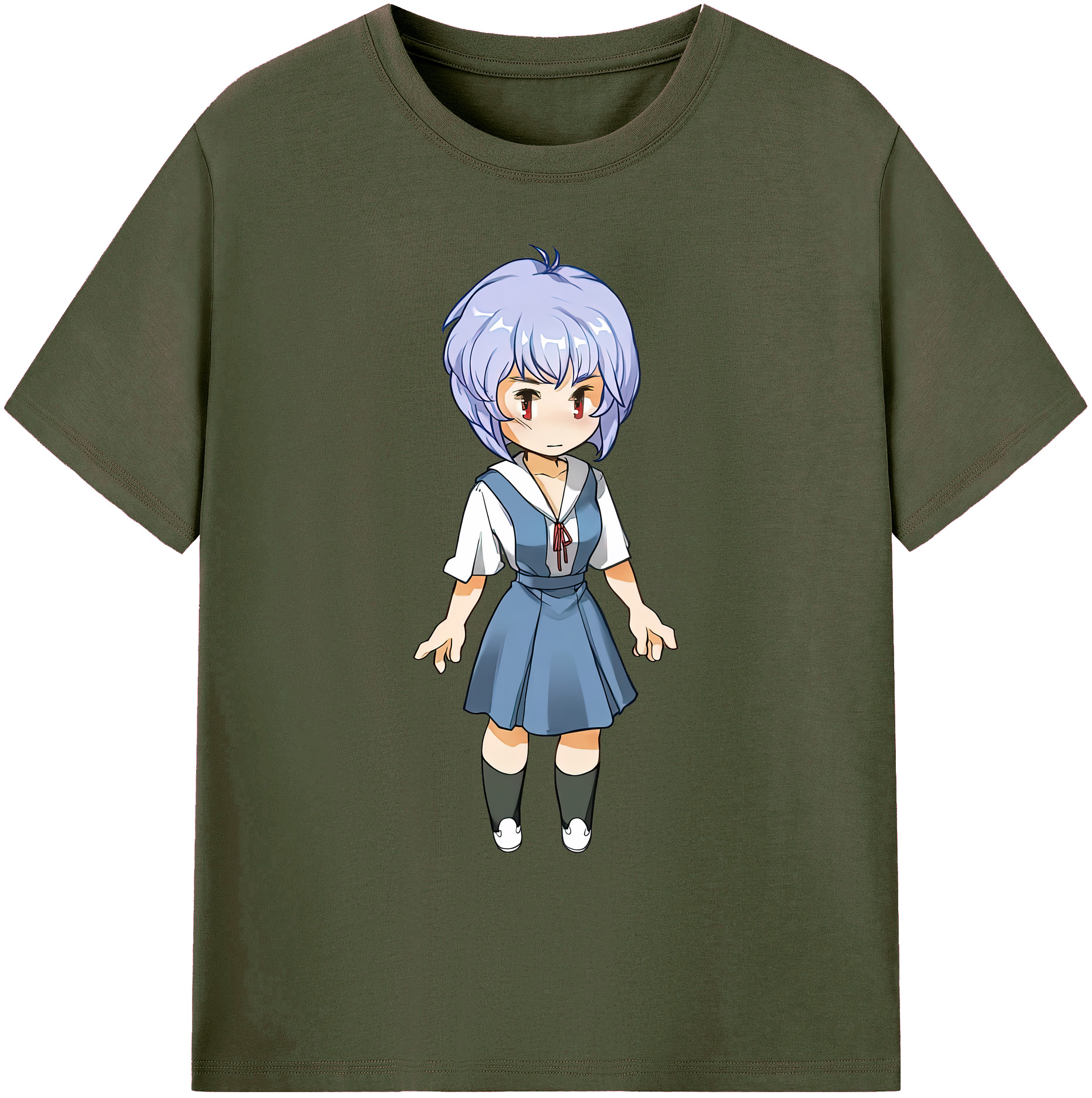 （画像用） EVA 新世紀エヴァンゲリオン 綿100％ メンズ半袖Tシャツ｜肌触りやわらか＆通気性